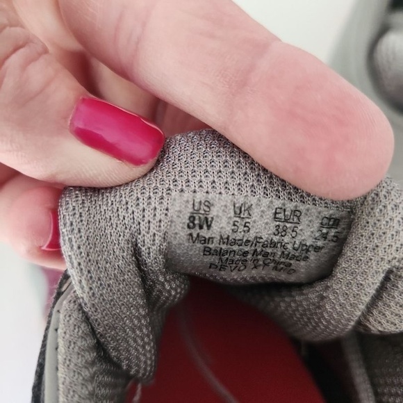 Ryka Sneakers Devotion XT Mid Training Womens Size 8W Gray Pink HighTop Mesh - Picture 8 of 16